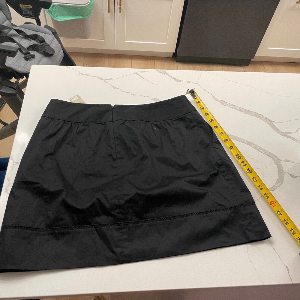 Black A line skirt 12 Petite